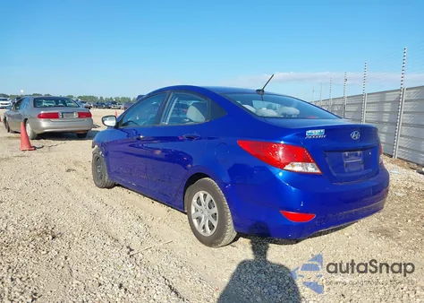 2014 Hyundai Accent Gls z USA, uszkodzony, nr VIN KMHCT4AEXEU660418